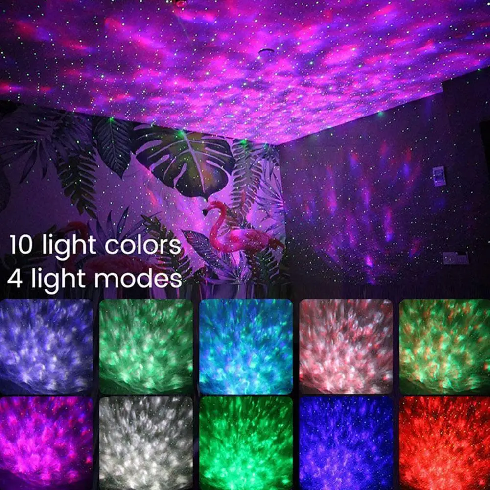 

Проектор носветильник света, цветной Звездный Rgb Bluetooth App с совместимым динамиком Life R3a6