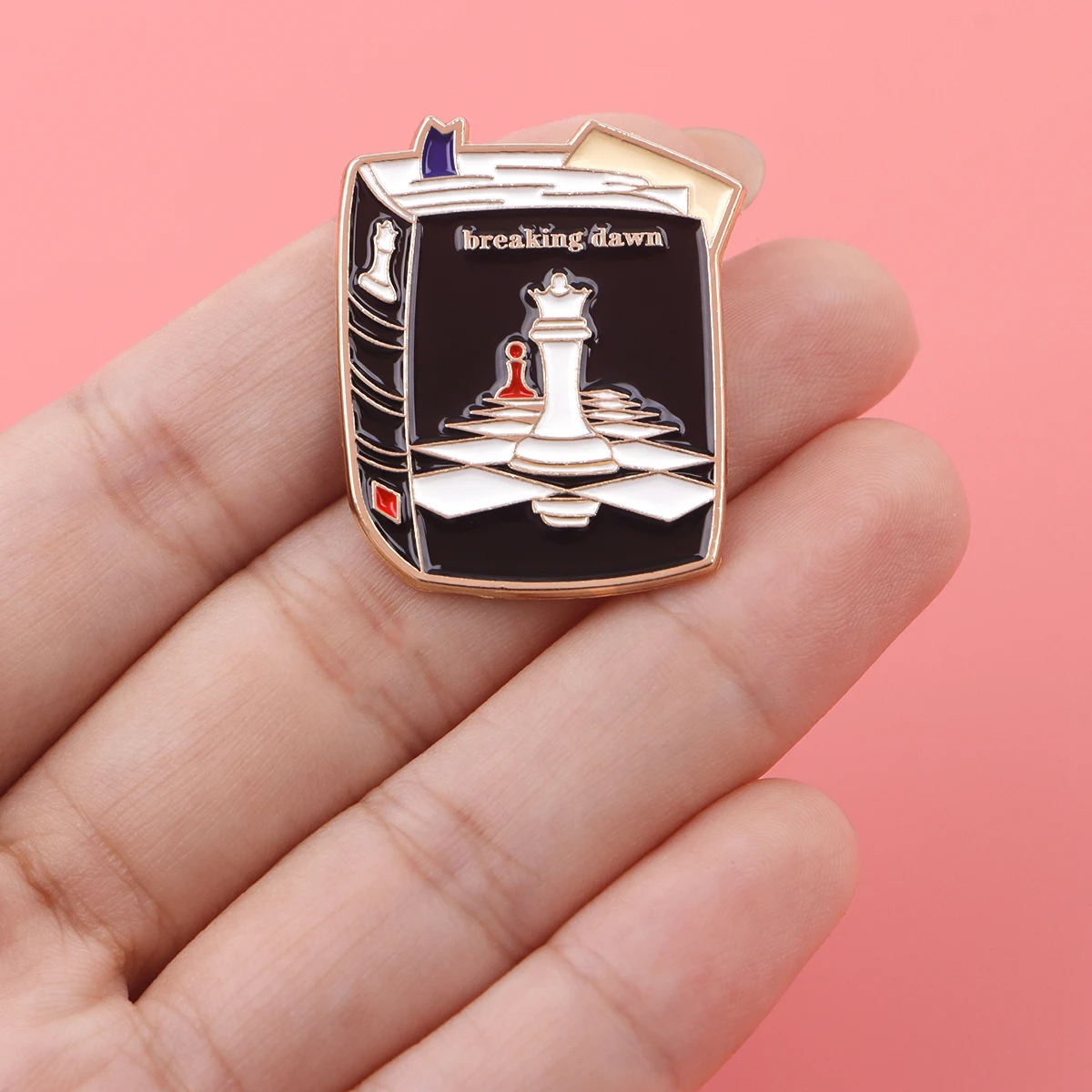 Эмалированная заколка в виде американского фильма ужасов заколки на лацкан