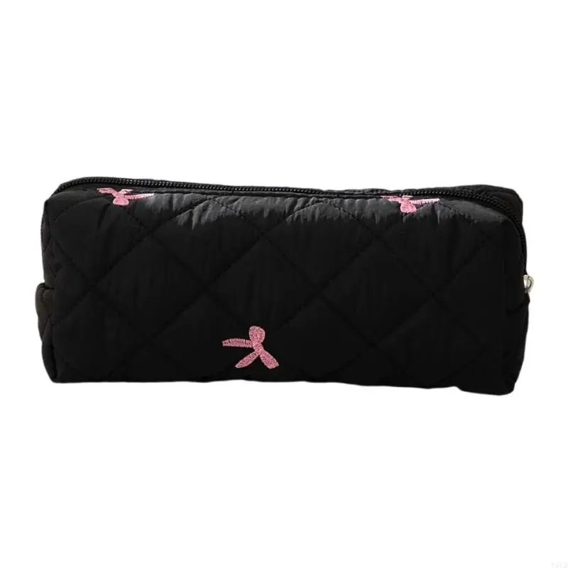 

Сумка для карандашей OOTDTY Черный бантик