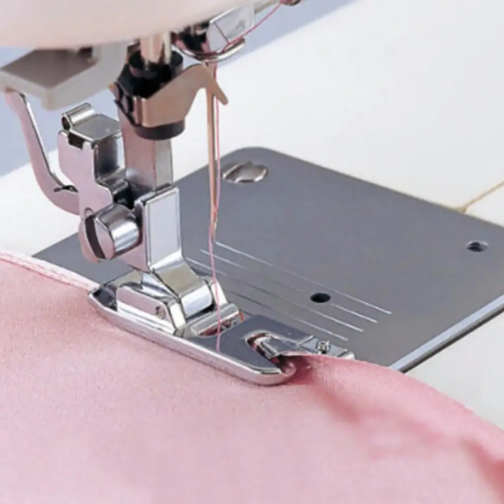 

Sewing Machine Rolled Hem Foot Household Sewing Machine Rolled Hem Metal Presser Hemmer
