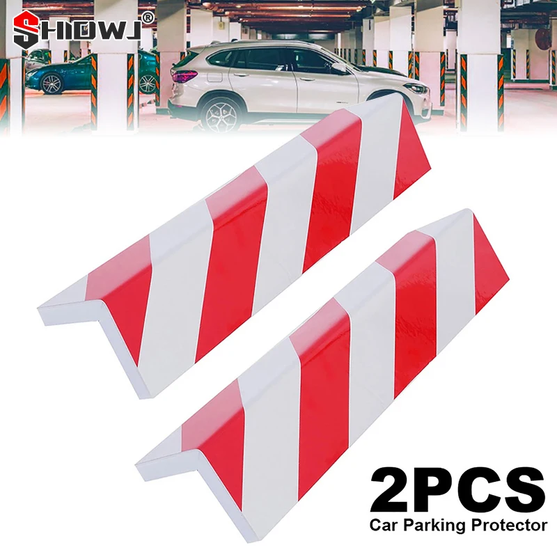 

2 шт., автомобильные наклейки для защиты стен от царапин