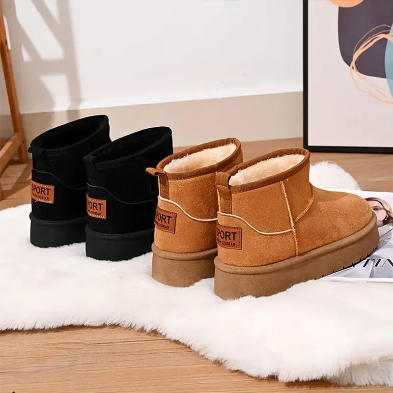 Женские зимние ботинки на толстом каблуке размер 35 - 43 цвет в ассортименте