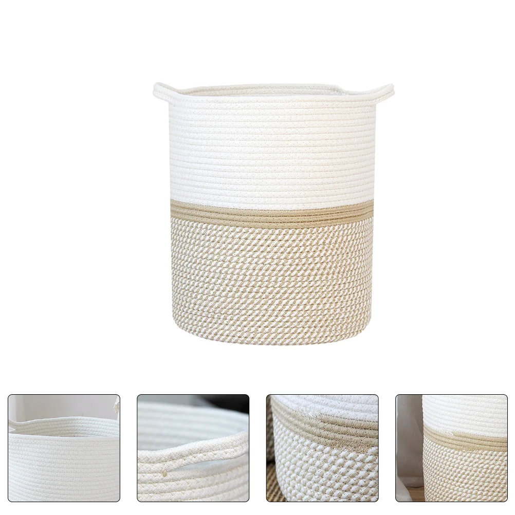 

Basket Storage Bin Clothes Toys Laundry Organizer Container Puppy Sundries Toy Pet Hamper Blanket Large Animal Dormitory