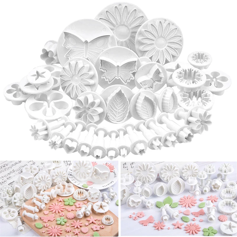 33pcs/set Embossing Mold Full Set For Baking Cake Decorating Tools Kitchen Pastry Accessories Utensils |