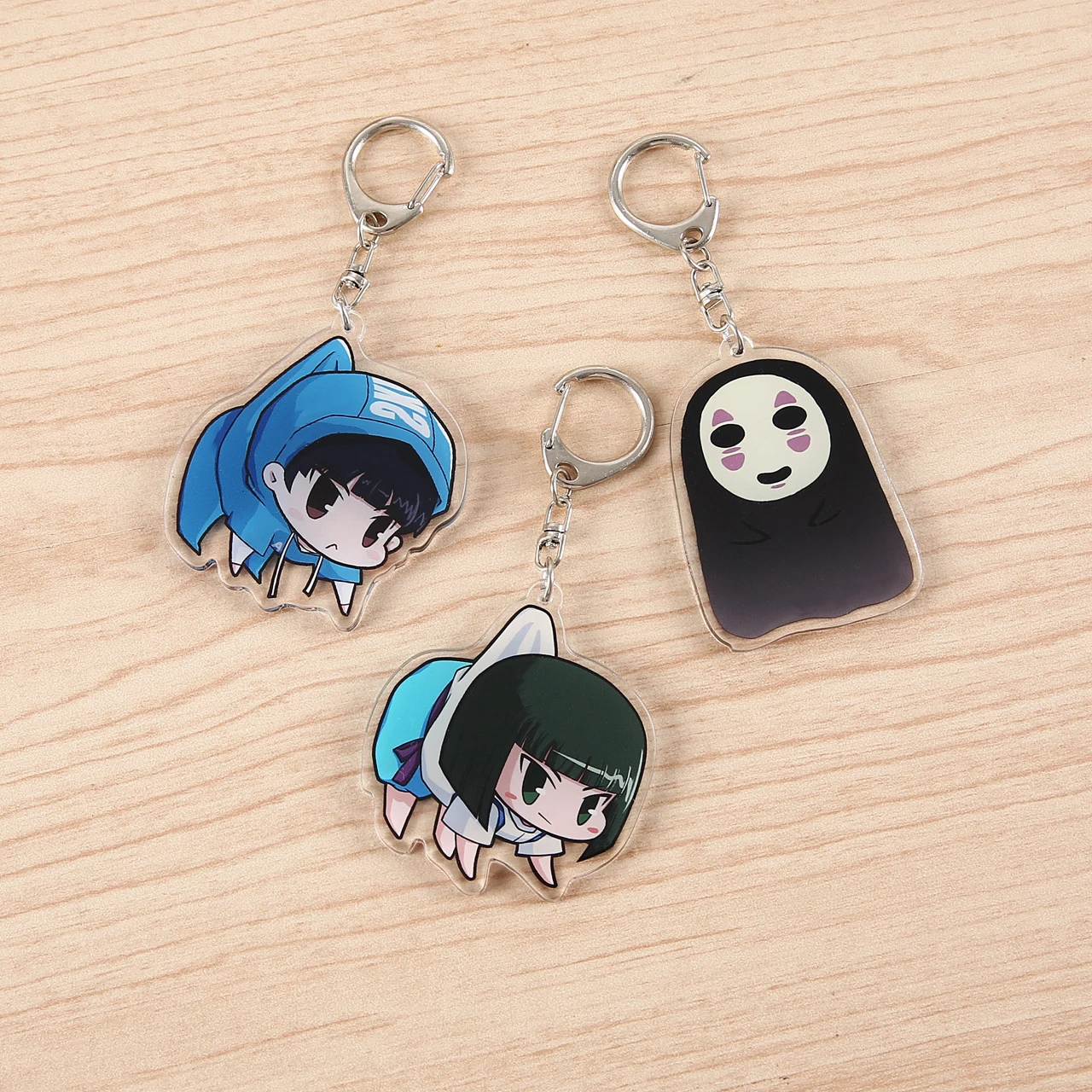 

Japan Anime Spirited Away Acrylic Cute Figure No Face Man Nigihayami Kohakunushi Fans Friend Gifts for Children Toys Gift