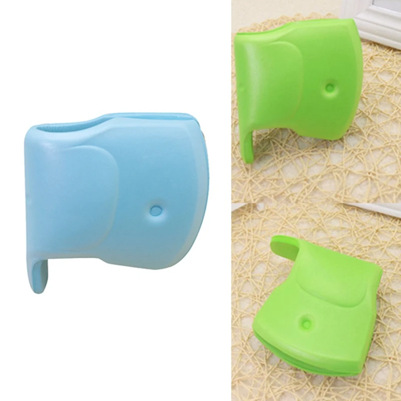 

2PC Cartoon Soft Tap Faucet Protection Cover Baby Safety Protector Guards Avoid Scald For Baby Bath