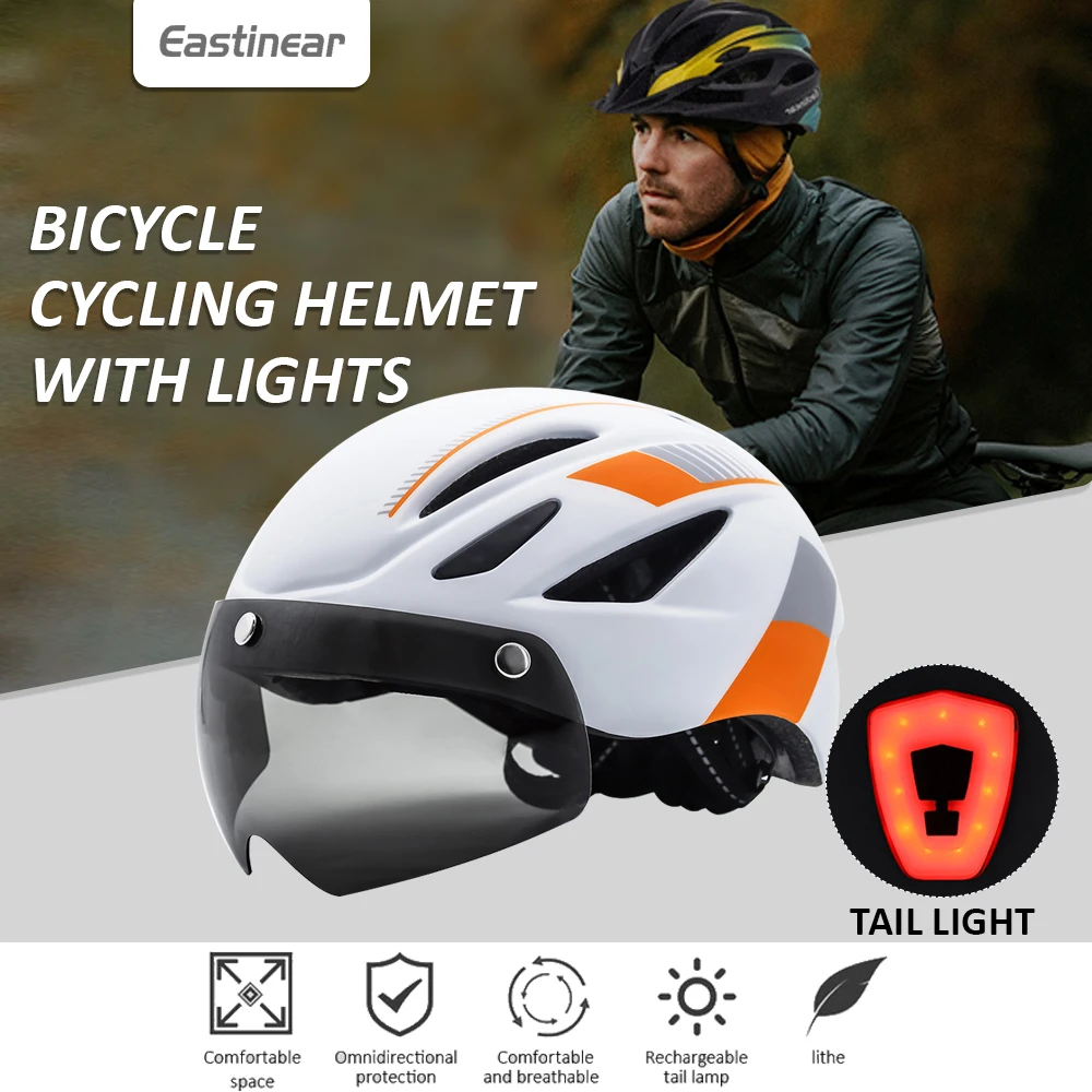 

Велосипедный шлем для мужчин и женщин, Магнитный Шлем с подсветильник кой, для велоспорта