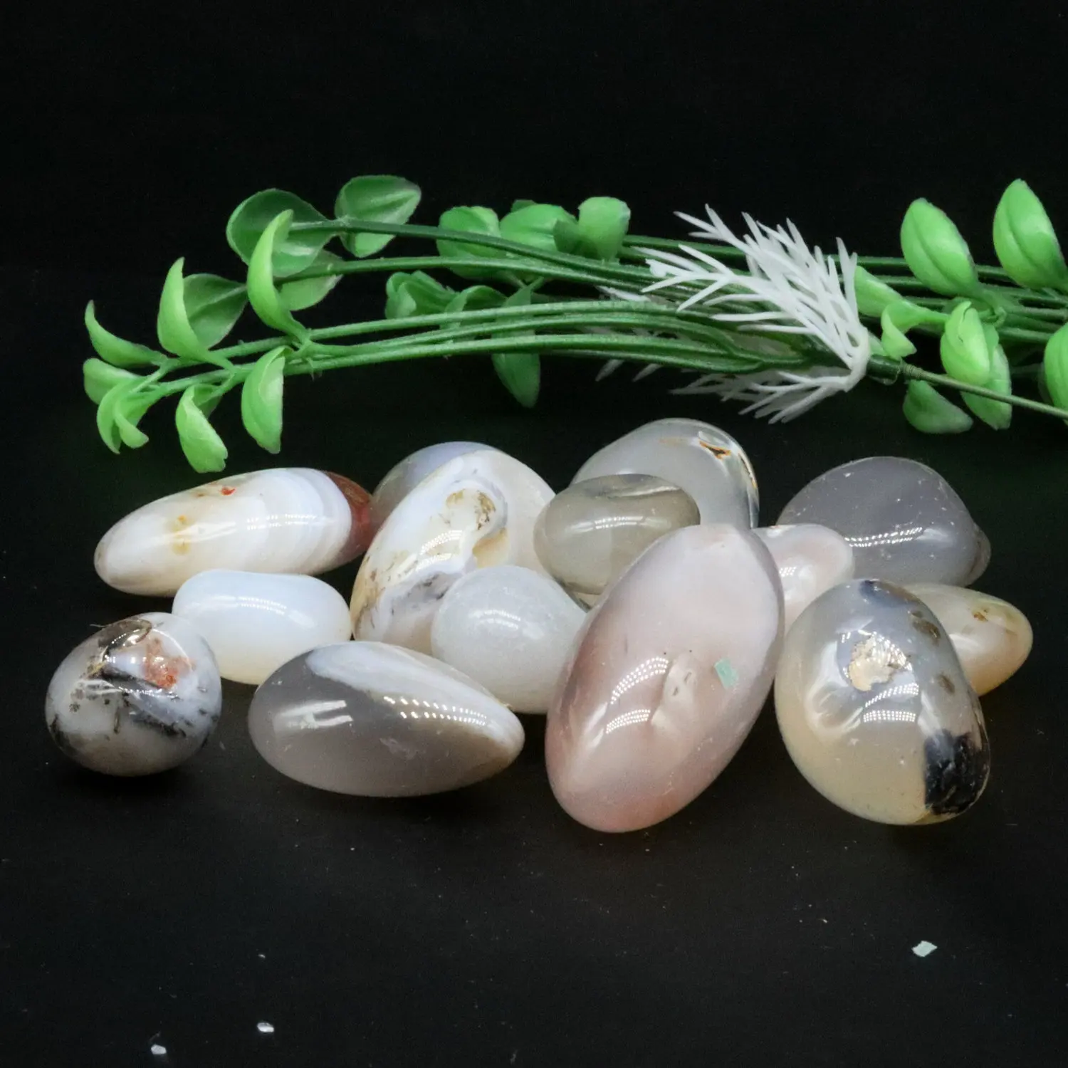 

30-40mm 100g Natural Ocean Stones Gravel Quartz Minerals Reiki Healing Tumbled Gem Home Aquarium Decoration