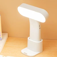 led table light reading book lamp for study color adjustable usb rechargeable eye protection portable rotatable small desk lamp