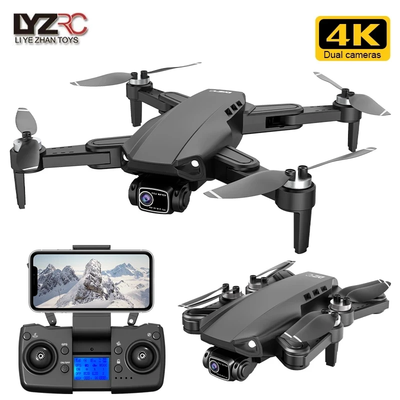 

L900 PRO Drone 4K GPS With Camera Brushless Motor 5G WIFI FPV Quadcopter RC Helicopter Dual Camera 250g Mini Drone Gift