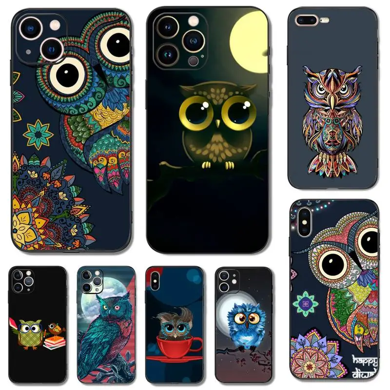 

Cute Gift Owl Phone Case Phone Case For iPhone 14 13 11 12 Pro X XR XS Max SE 7 8 Plus 6 6s Shockproof Soft TPU