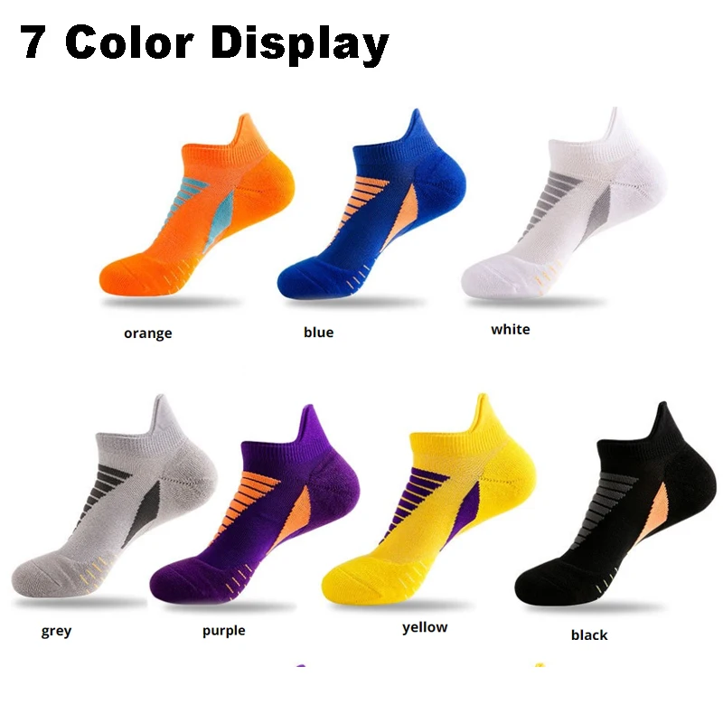 2022 High Quality New Sport Ankle Socks Man Shallow Mouth Quick-Drying Bright Color Bike Running Outdoor Basketball Travel Socks