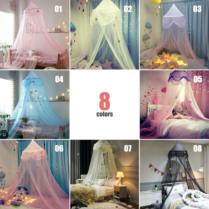 Кроватка-балдахин в скандинавском стиле навесная купольная навес для детской