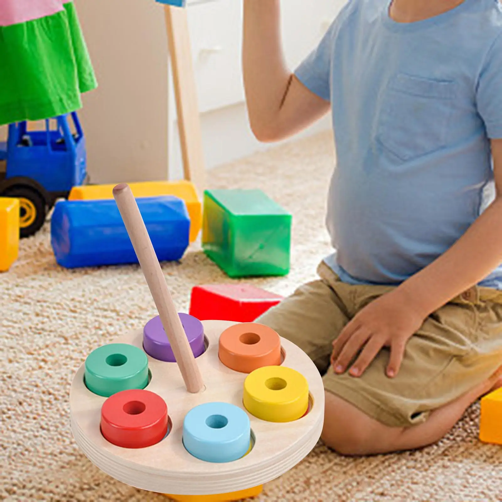 

Sorting Block Early Education Toys Cognitive Multipurpose for Daycare