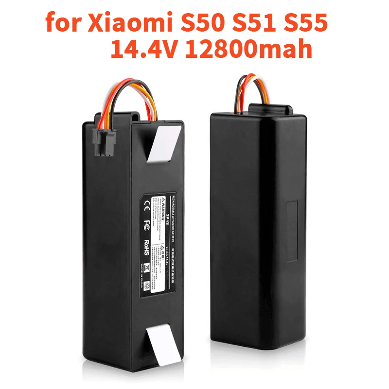

14.4V lithium ion battery for Xiaomi robot roborock S50 s51 S55 spare parts original Robot Vacuum Cleaner Replacement Battery