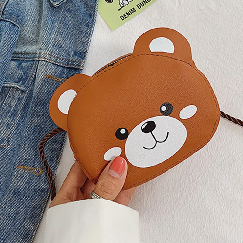 

2022 New Girls PU Crossbody Bag Adorable Cartoon Animal Styled Shoulder Bag for Shopping Crossbody Bag good-looking Best Sale-WT