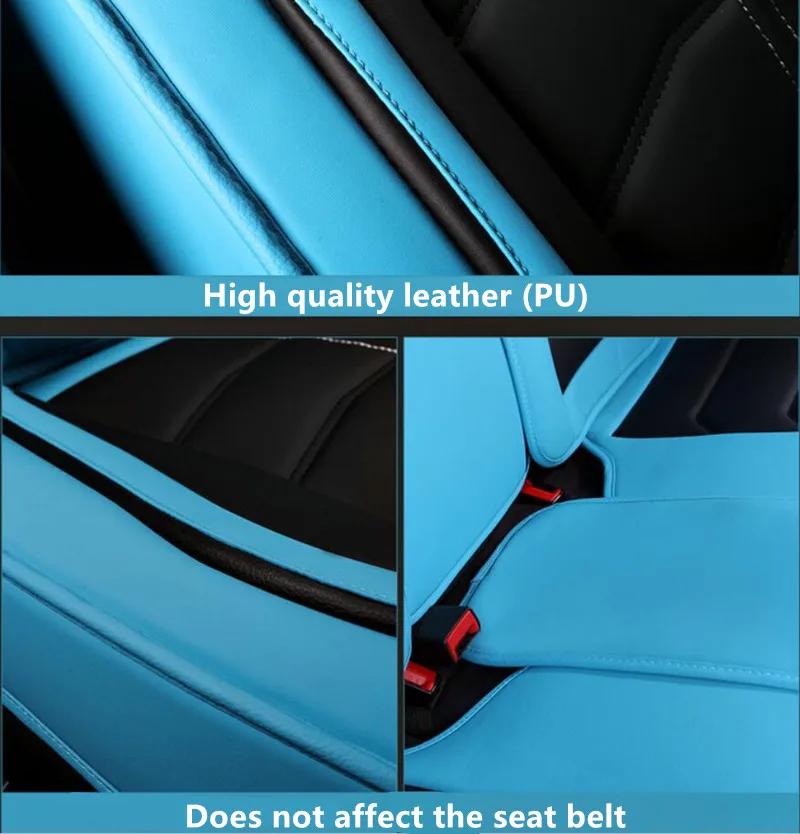 Из искусственной кожи чехол на автомобильное сиденье для audi a3 sportback jaguar xf hyundai solaris