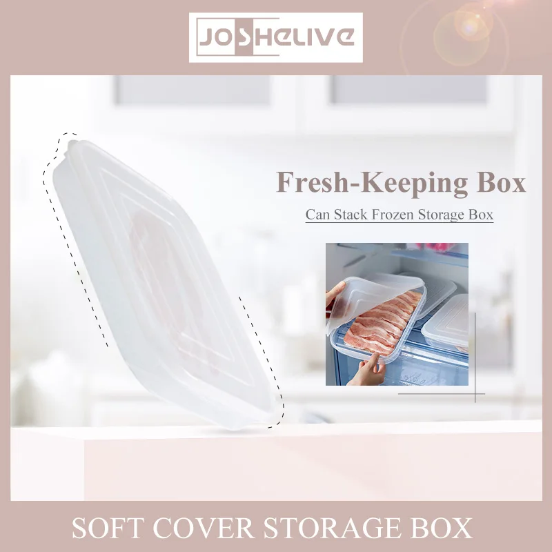 

Fruit Vegetable Preservation Box Fresh-keeping Refrigerator Cheese Box 1pcs Storage Box Freezer Organizers Portable Transparent