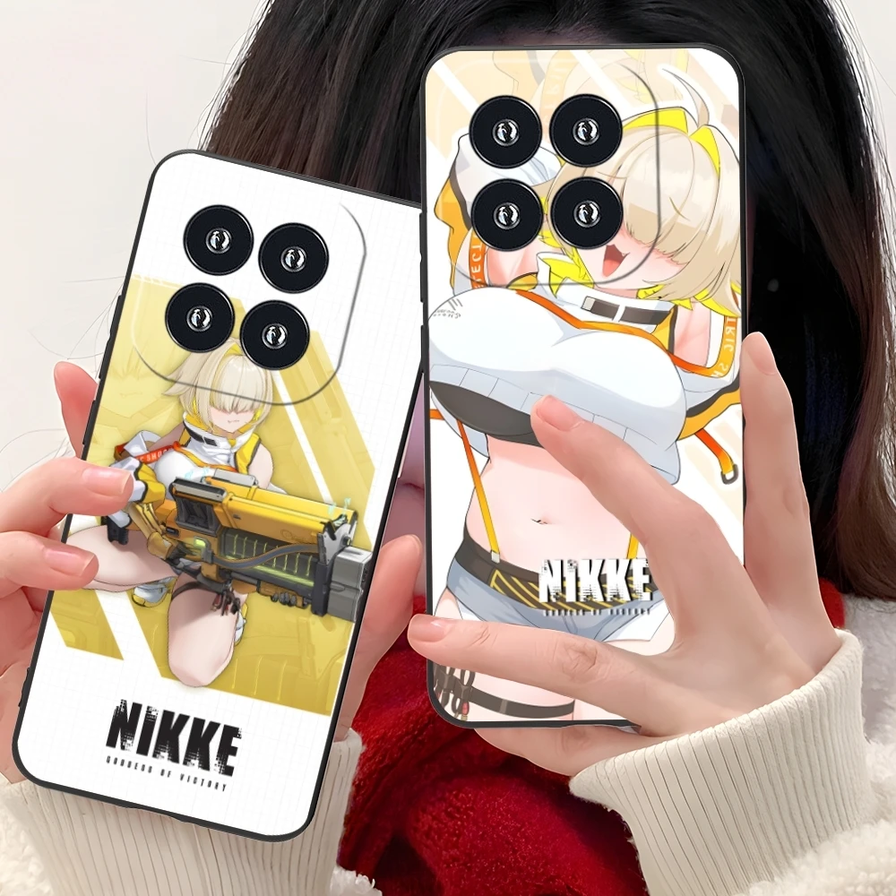 Чехол для мобильного телефона AA NIKKE Elegg Xiaomi 14 13 12 11 10 9 T Ultra Lite Pro S SE X 5G черный мягкий