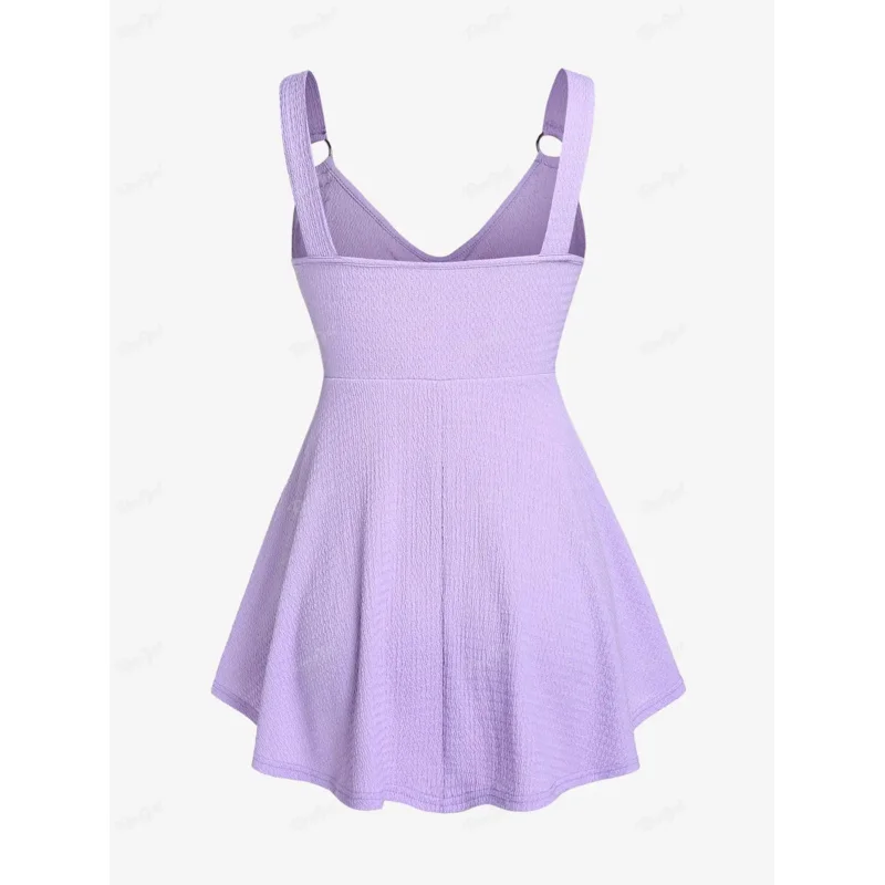 ROSEGAL женский летний уличный жилет больших размеров светло-фиолетовый