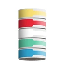 195 шт., 3 рулонакоробка, этикетка для кабеля, наклейка Phomemo, самоклеящаяся тепловая идентификационная метка, водонепроницаемая для портативного принтера D30