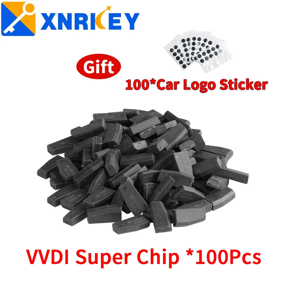 

XNRKEY VVDI Super Chip XT27 XT27A01 XT27A Transponder for ID46/40/43/4D/8C/8A/T3/47/8A Chip for VVDI2 VVDI Key Tool