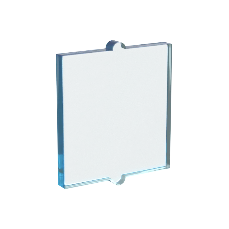 

10pcs MOC Brick Parts 60601 Glass for Window 1 x 2 x 2 Flat Compatible Building Block Particle DIY Assmble Kid Brain Toy Gift