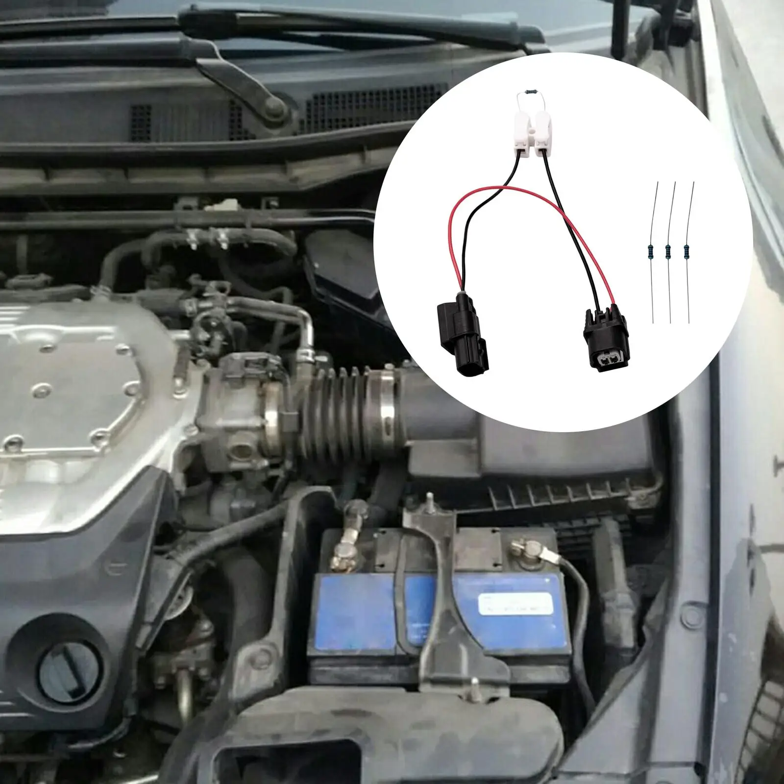 Полный жгут VCM с вилкой 4 резистора 68 Ом 82 100 120 для