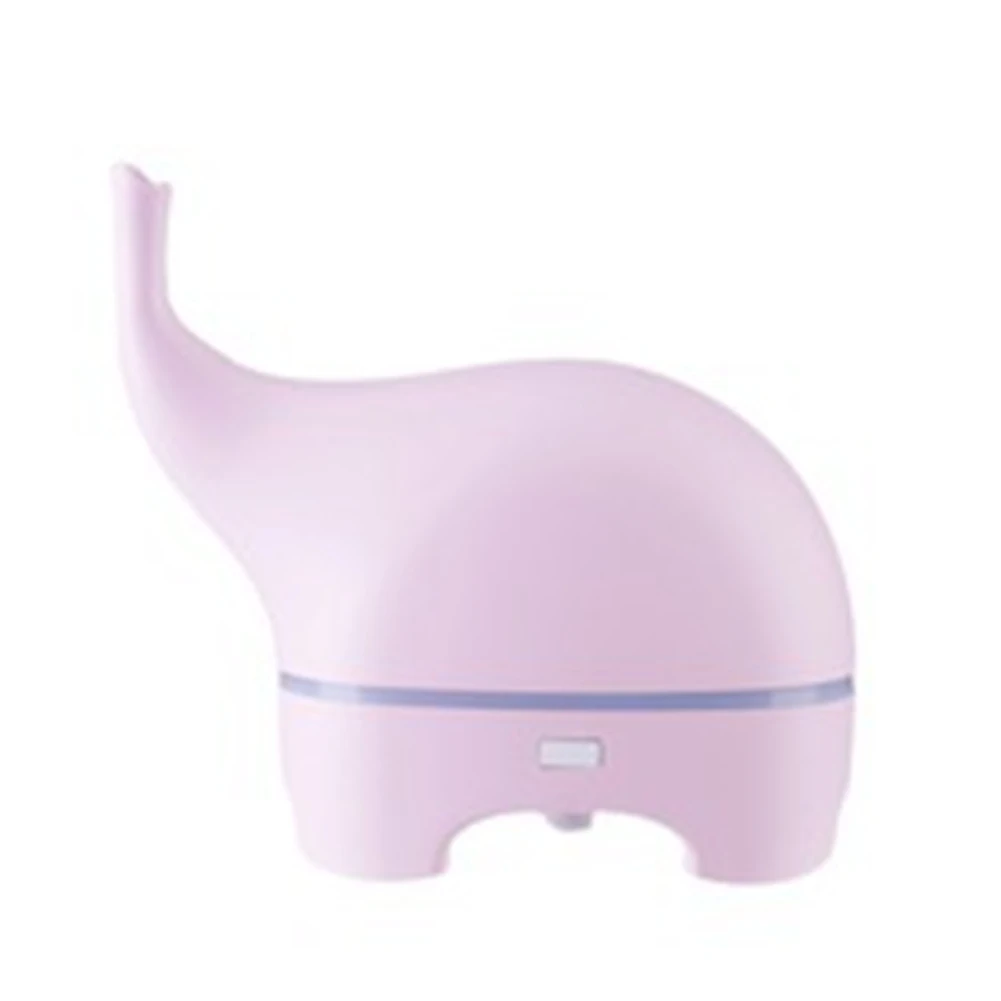 

USB Aroma Diffuser Funny Elephant DC 5V Ultrasonic Essential Oil Diffuser LED Humidificador Air Humidifier Fogger Pink