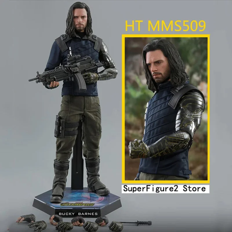 

Collectible MMS509 1/6 Scale Male Soldier Bucky Perfect Killer Combat Suit Version Full Set 12Inch Action Figure Model for Fans