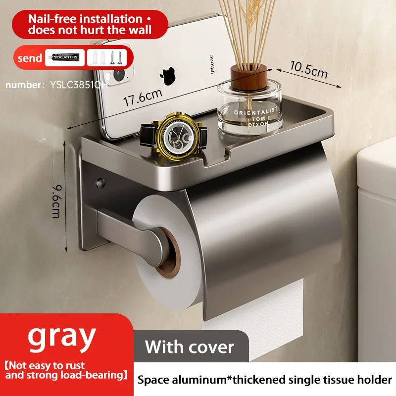

Держатель для туалетной бумаги из алюминия