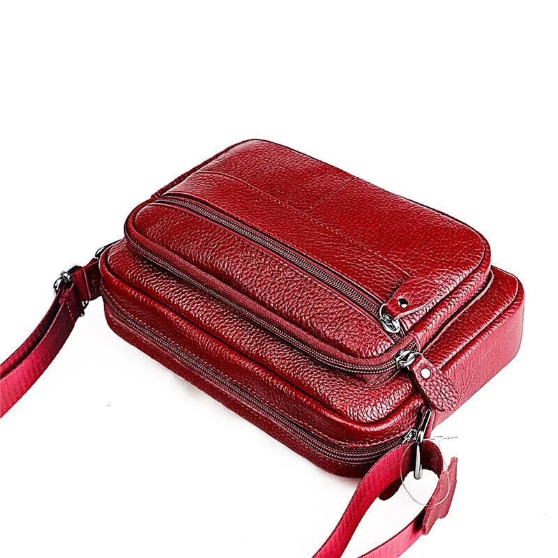 Женские сумки на плечо из натуральной кожи женская сумка через сумка-мессенджер