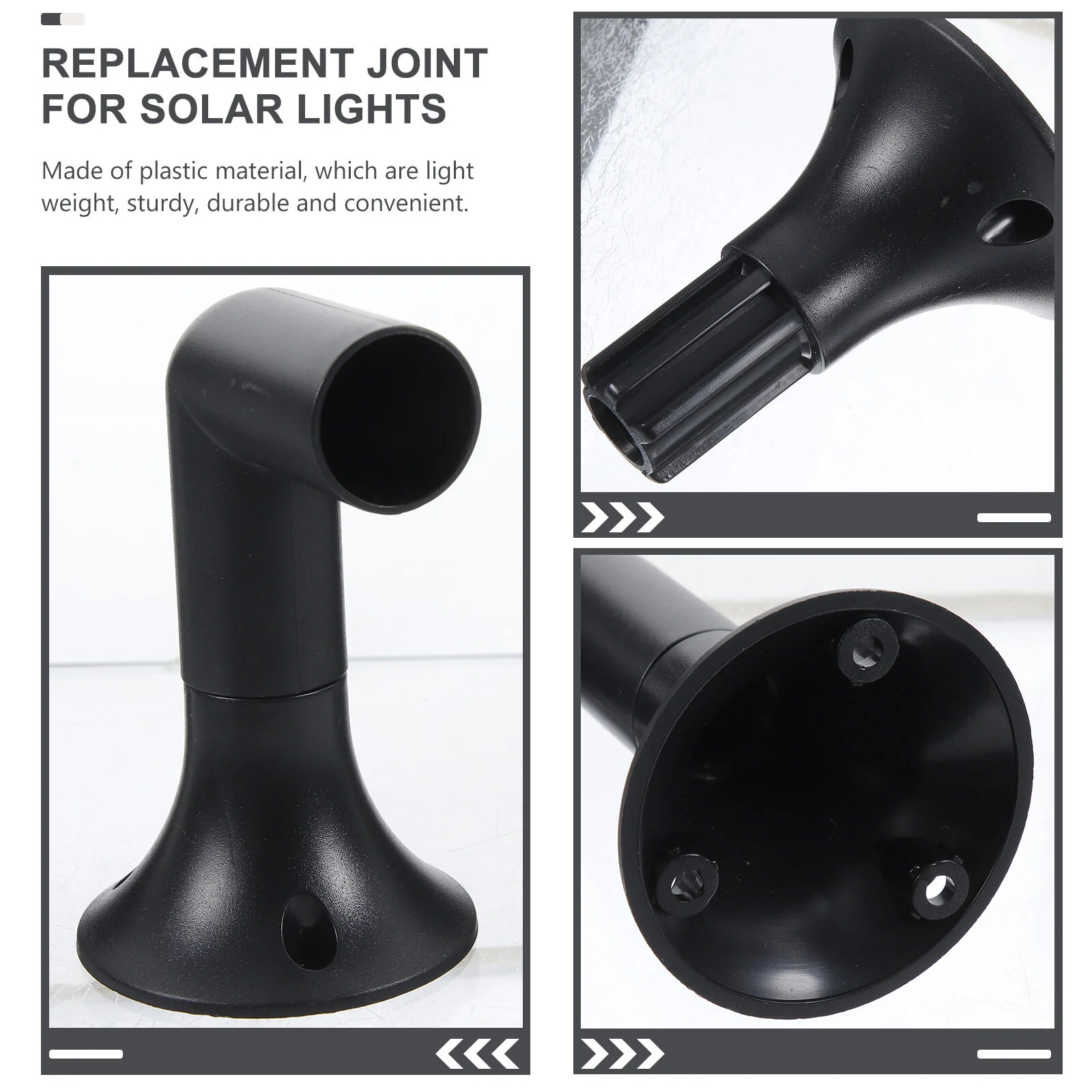 

Garden Light Stakes Replacement Landscape Lighting Accessories Solar Tube Connectors