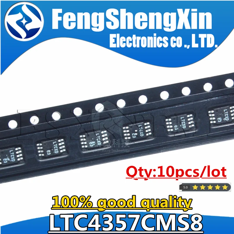 

10pcs/lot New LTC4357CMS8 LTC4357 LTCXD MSOP8 Positive High Voltage Ideal Diode Controller