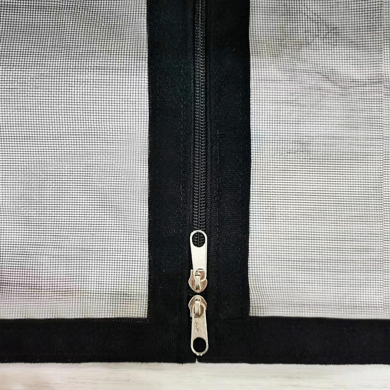 Размер под заказ москитная сетка для окон молния волшебная самоклеящаяся окна