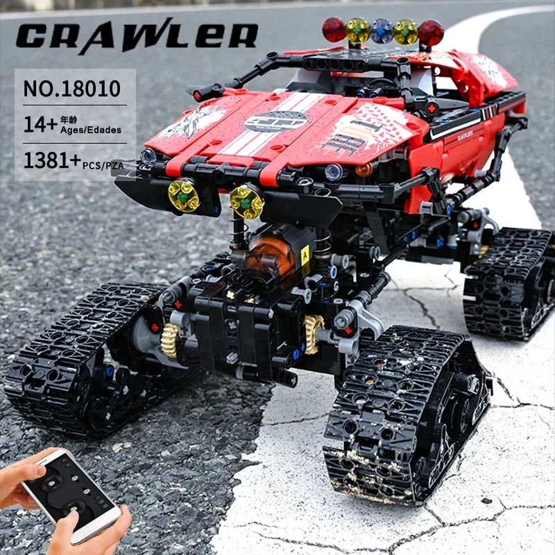 

Высокотехнологичные строительные блоки MOULD KING 18010, модель MOC Polar Exploer с дистанционным управлением, строительные блоки, игрушки для детей, рождественские подарки