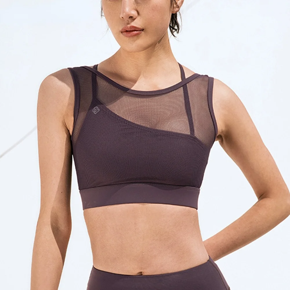 

Women Sexy Sports Bra High Support Push Ups Seamless Exercise Top Comfortable Natural Yoga Fitness Bra Ropa Interior Sexi Mujer