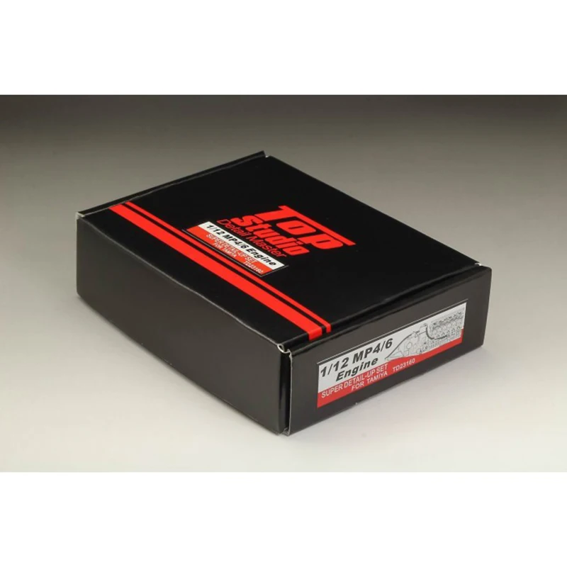 

Top Studio TD23160 1/12 MP4/6 Engine Super Detail-up Set For Tamiya Model Car Modifications Hand Made Model Set