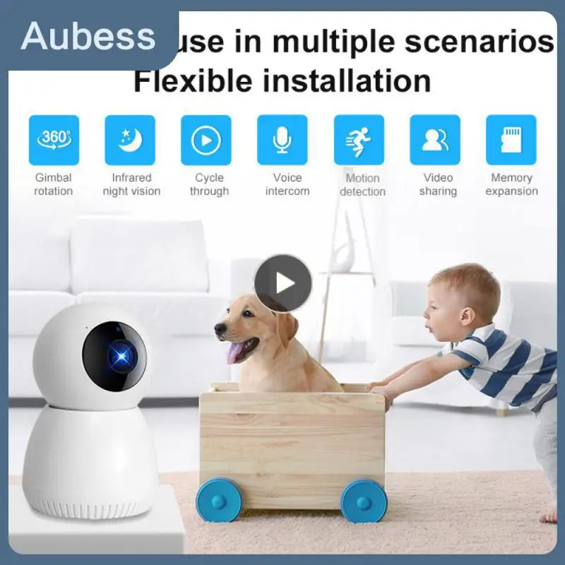 

Wireless Wifi Baby Monitor Remote Viewing Infrared Night Vision Surveillance Camera Mini Mini Camera Security Monitoring Camera