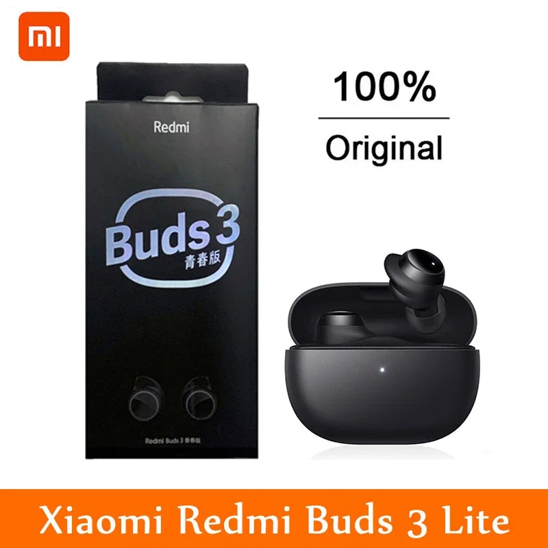 

Original Redmi Buds 3 Lite Wireless Earphones Gaming Headset Touch Control Xiaomi Buds3 with Mic Fone Bluetooth Headphones