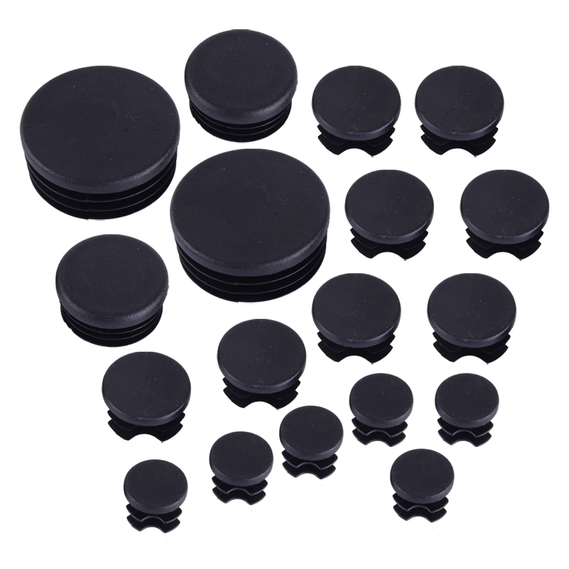 

18 шт./компл. Автомобильная наружная задняя водонепроницаемая крышка стопора из черного пластика подходит для Jeep Wrangler JL Gladiator JT 2018 2019 2020