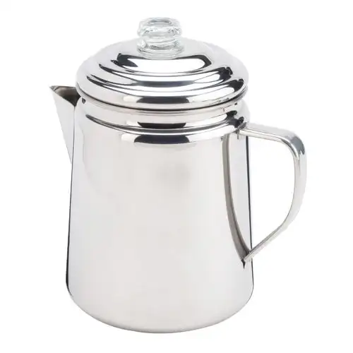 

2023 Stainless Steel 12 Cup Coffee Percolator
