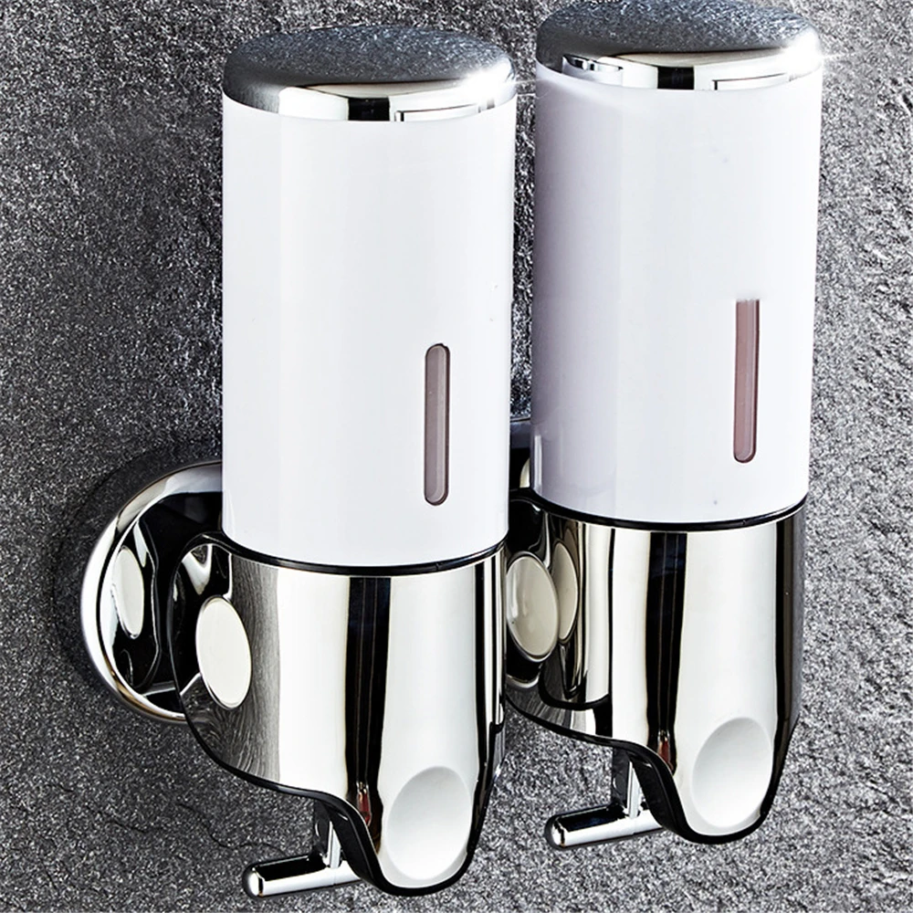 

Bathroom Liquid Soap Dispenser Wall Mounted Hand Pull Rod Soap Dispenser Hand Sanitizer Machine Shampoo Shower Lotion Container