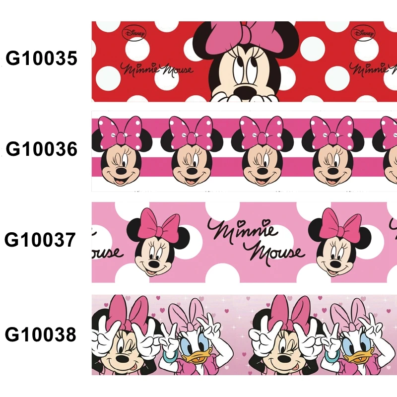 25 мм 38 корсажная лента с принтом Минни Маус |
