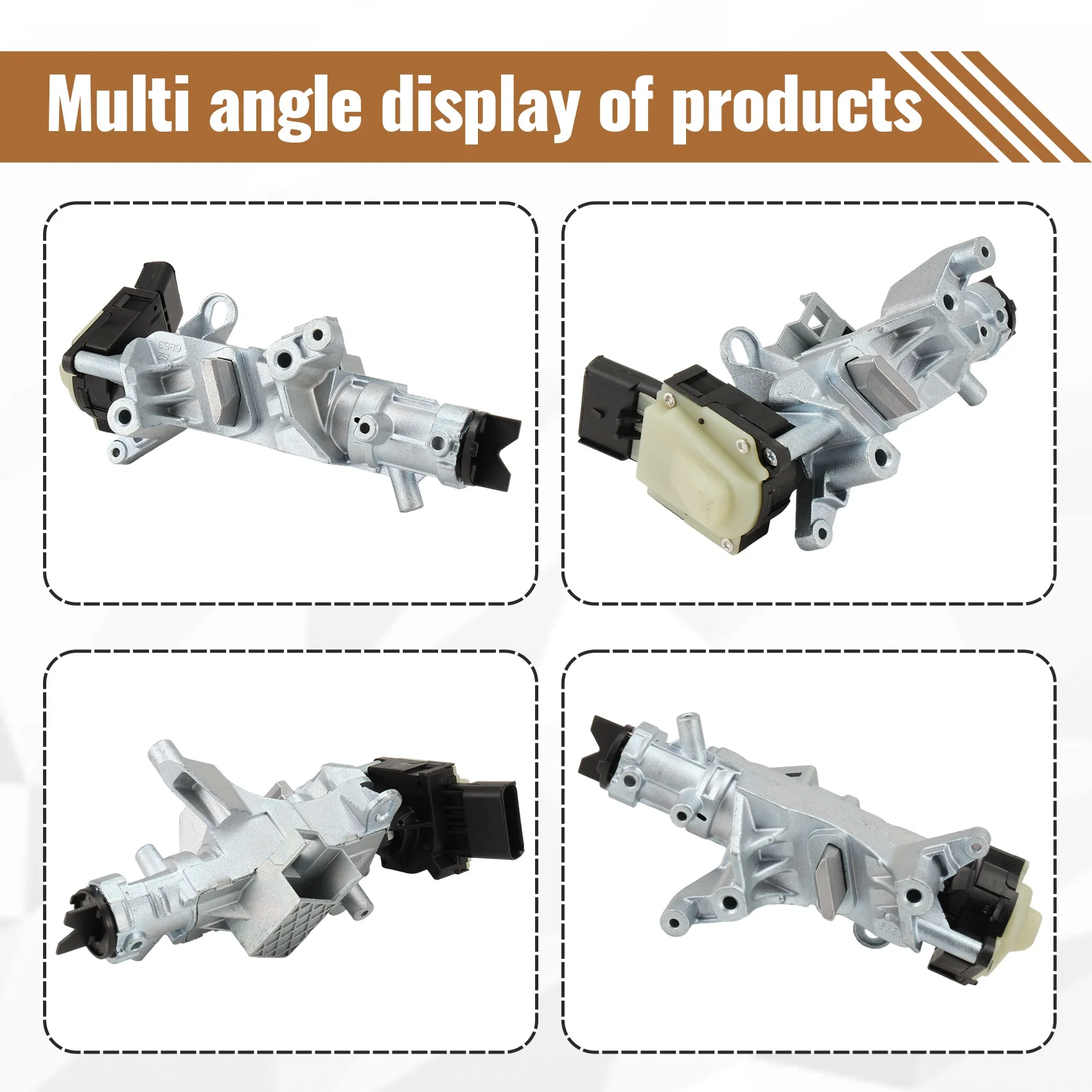 Корпус цилиндра зажигания для Dodge Caliber, Jeep Wrangler JK, Compass, Patriot 07-17 68054822AB 05057297AJ-M53K (art.: 3920dc0ff55a4) - 3920dc0ff55a4
