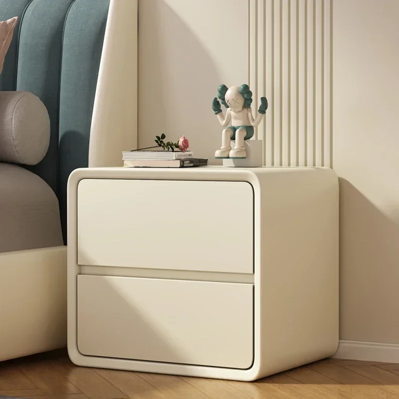 Современные белые тумбочки шкаф для хранения удобный минималистичный