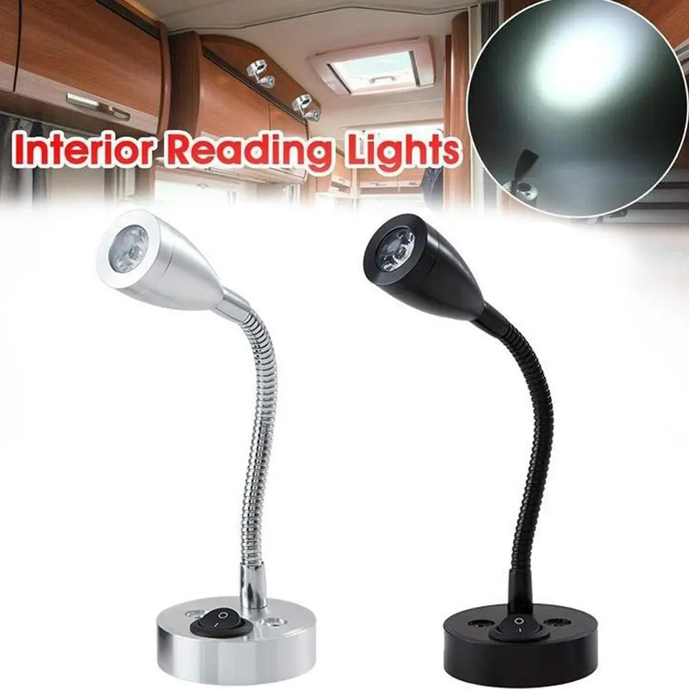 

DC12V Motorhome Wall Mounted Camper Caravan Lighting Spotlight Reading Lamp LED Hose Wall Light