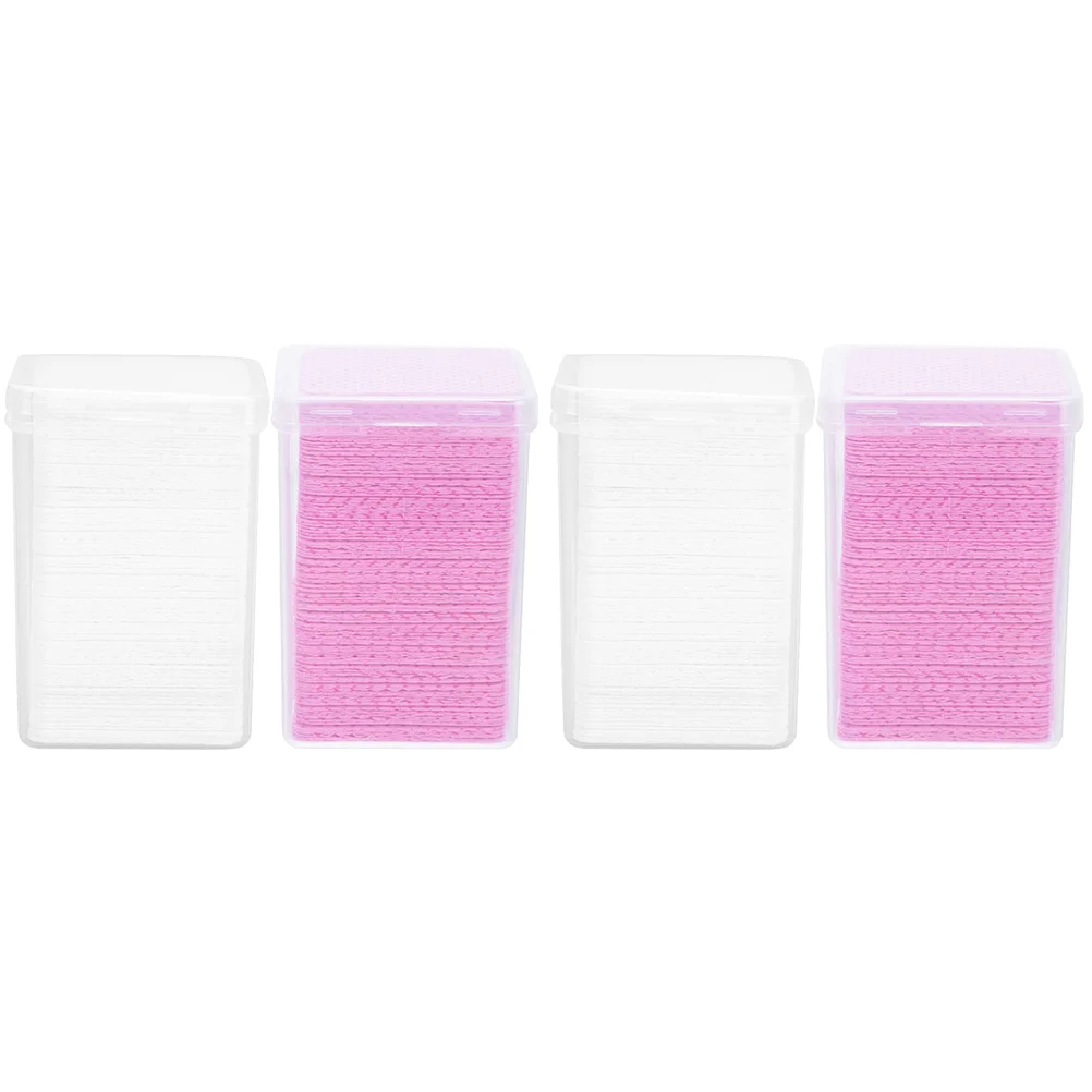 

Eyelash Extension Glue Wipes Pads: 800pcs Lash Lint Free Glue Cleaning Pads Non- Woven Fabric Remover Supplies