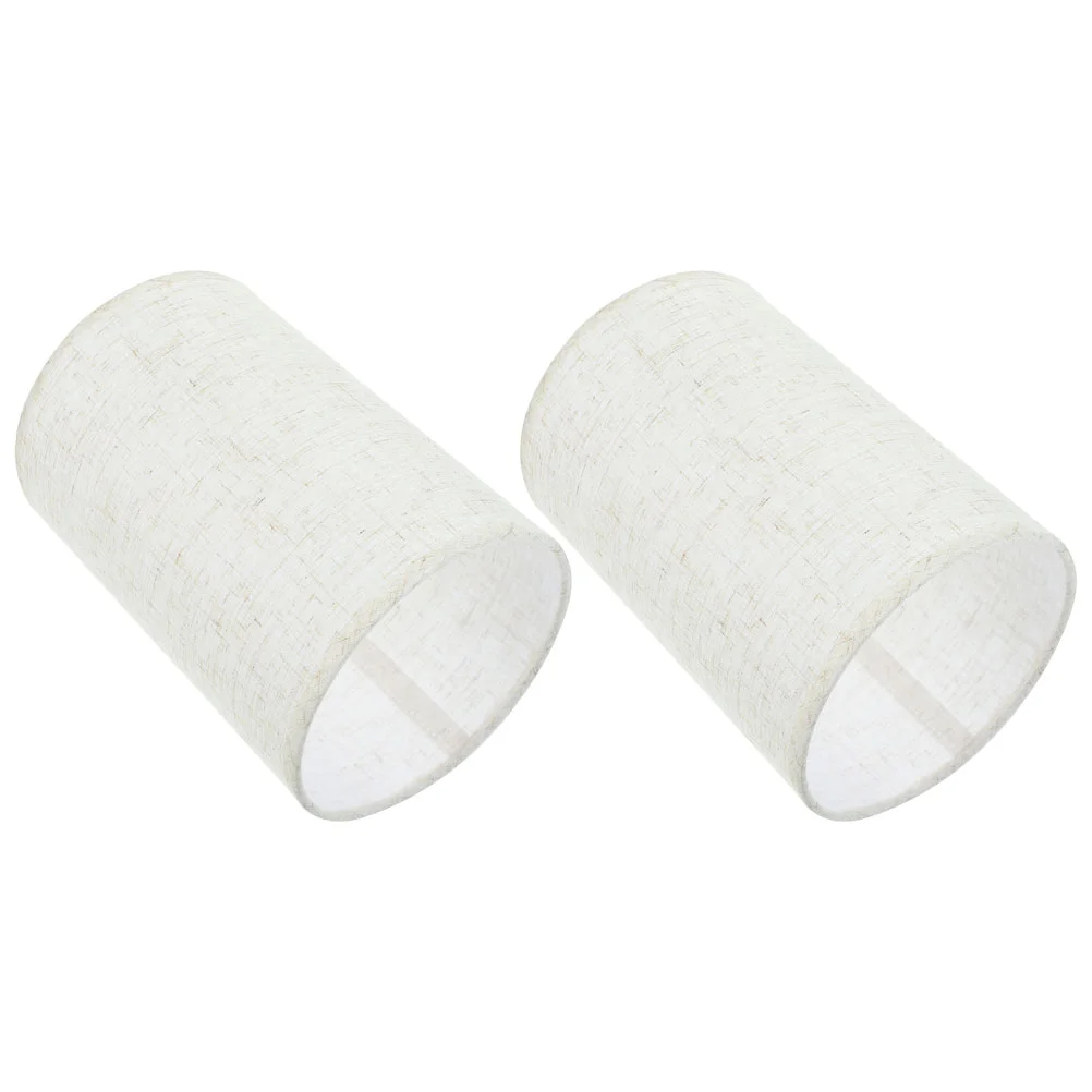 

2pcs Wall Light Shade E27 Light Socket Cloth Lampshade Vintage Wall Light Shade Supply