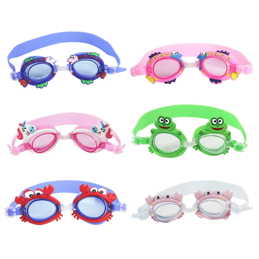 

Swimming Glasses Kid Swim Training Goggle Waterproof Silicone Set Children Diving Glasses Anti Fog UV Protection Sunglasses Swim